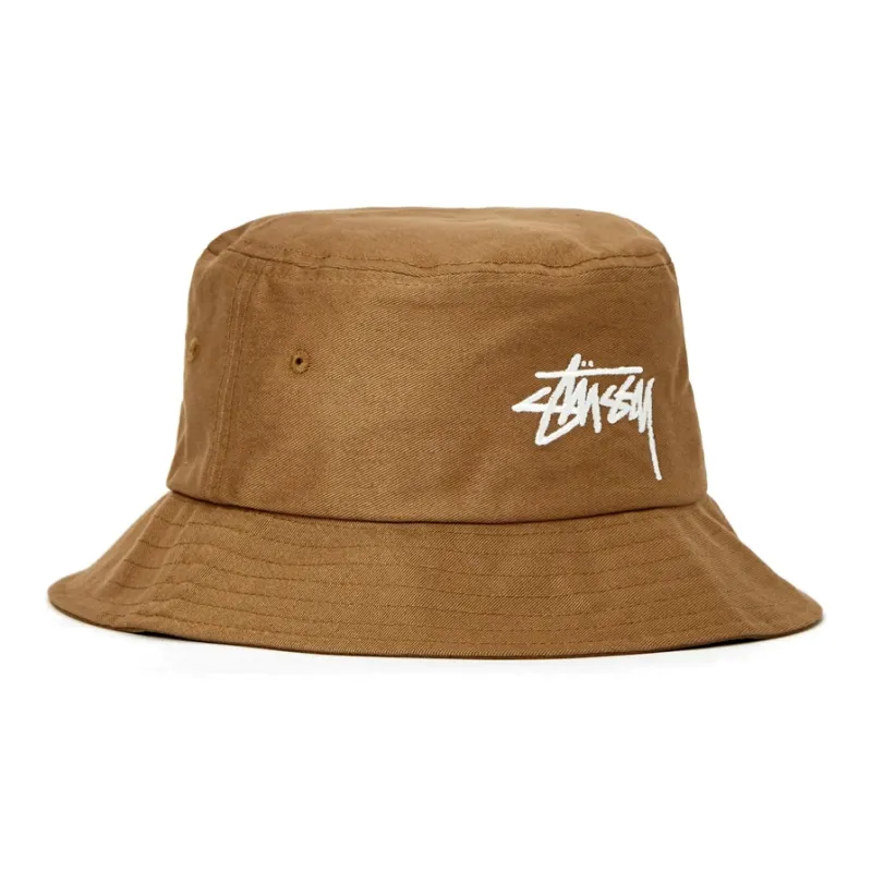 Stussy Bucket Hats Unisex Brown-0