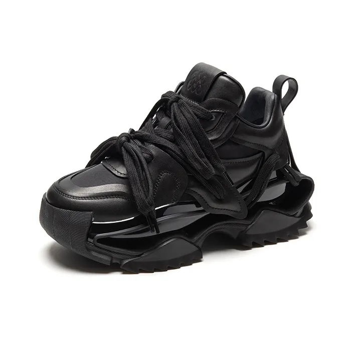 Talitaqoom Height Increasing Low-Top Chunky Sneakers Unisex 7cm-6