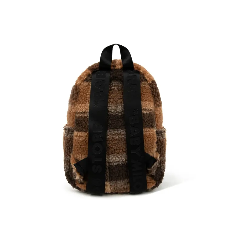 Aape Polyester Backpack Regular Unisex Brown-3