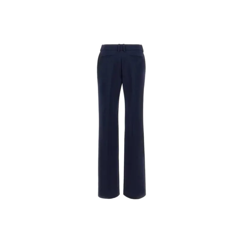 OFF WHITE Wide leg Virgin wool blend Trousers-1