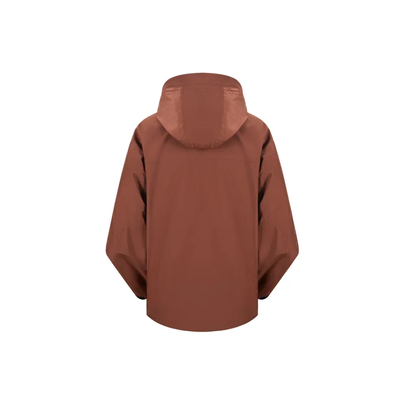 KOUEMGI Lace-Up Waterproof And Windproof Windbreaker Jacket Unisex-1