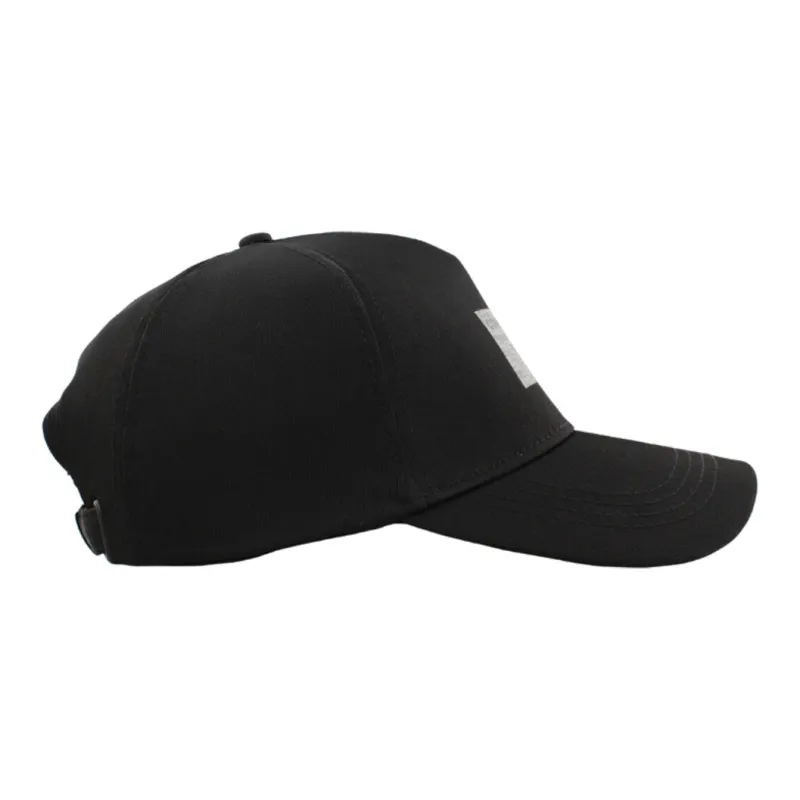 Converse Fabric, Synthetic Fiber Baseball Caps Unisex Black-3