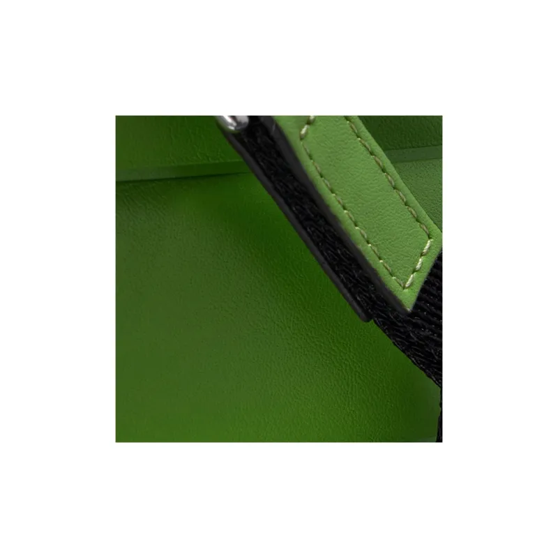 Moncler Soft Leather Wallet Regular Unisex Leaf Green-3
