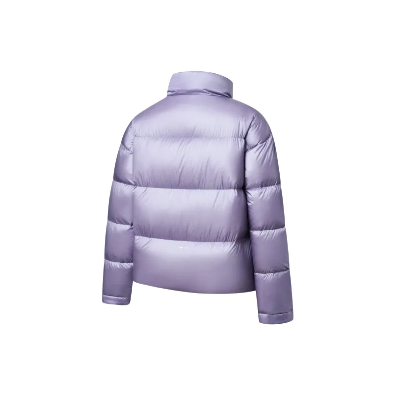 Saucony Down Jacket Women's Gray Purple-1