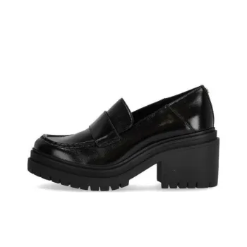 MICHAEL KORS Round Toe Block Heel Loafers Women's