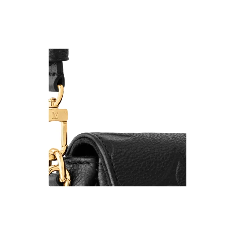 LOUIS VUITTON Wallet On Chain Ivy Black-6