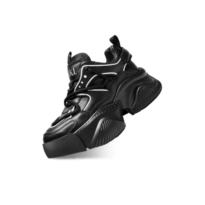 CHERYKALLY Height Increasing Low-Top Chunky Sneakers Women's 6.5cm-7