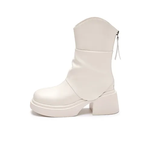 BAIJIHONG Ankle Boots Women's