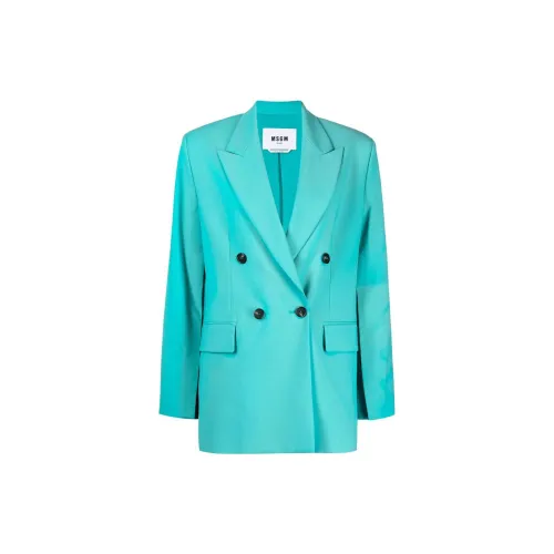 MSGM Business Suits Women's Green