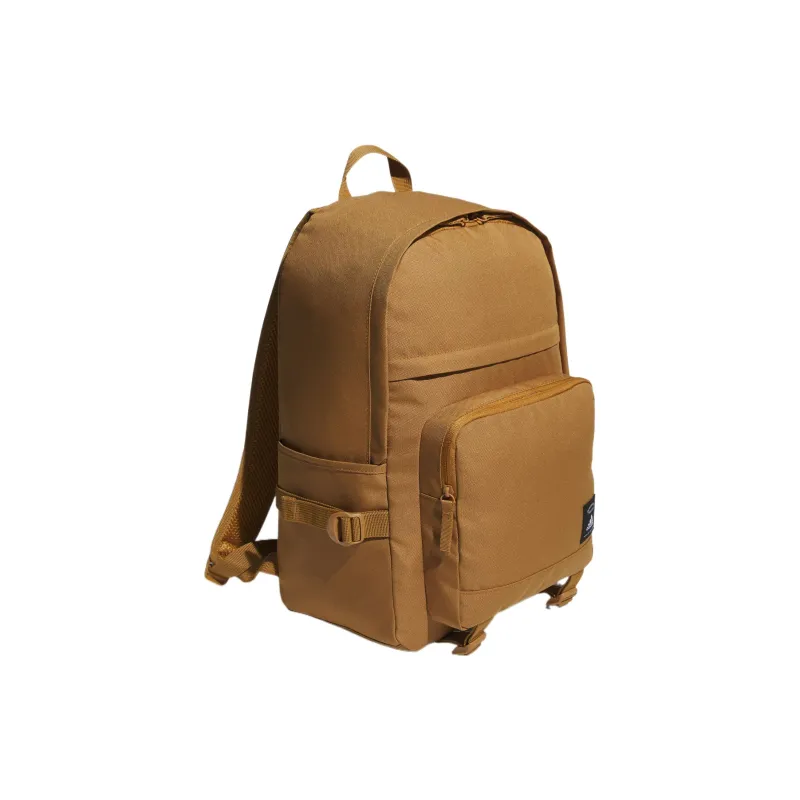 Adidas Recycled Material Polyester Backpack Regular Unisex Bronze Strata-1