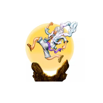 MegaHouse Log Box Re Birth One Piece Nika Form Of Luffy 5th Setting Special Edition Bonus Gifts 21.5cm