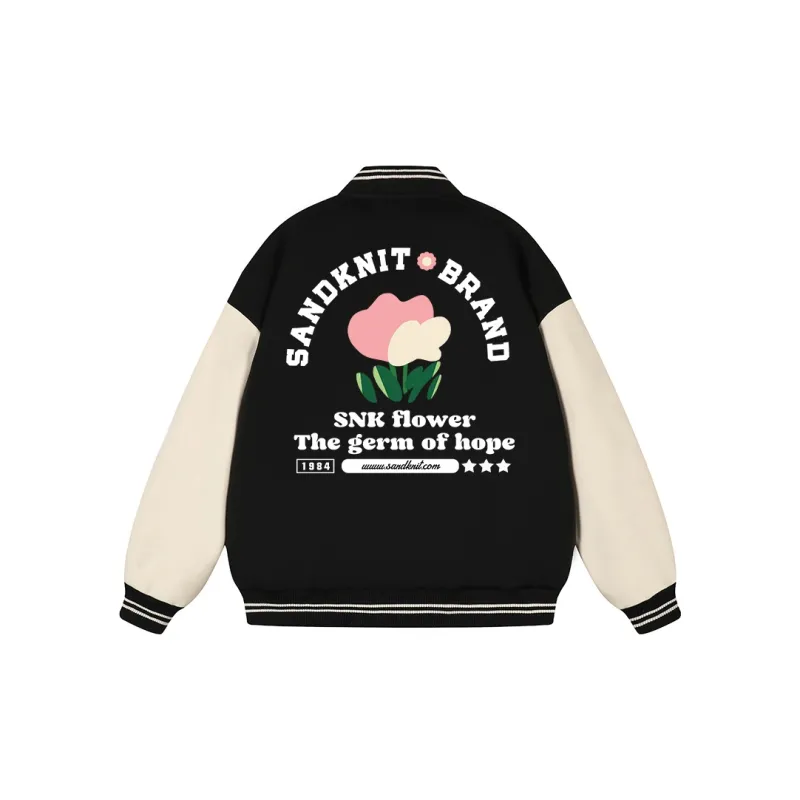 SandKnit Baseball Jacket Unisex-1