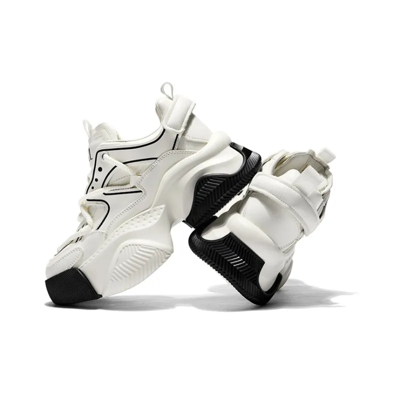 CHERYKALLY Height Increasing Low-Top Chunky Sneakers Women's 6.5cm-2