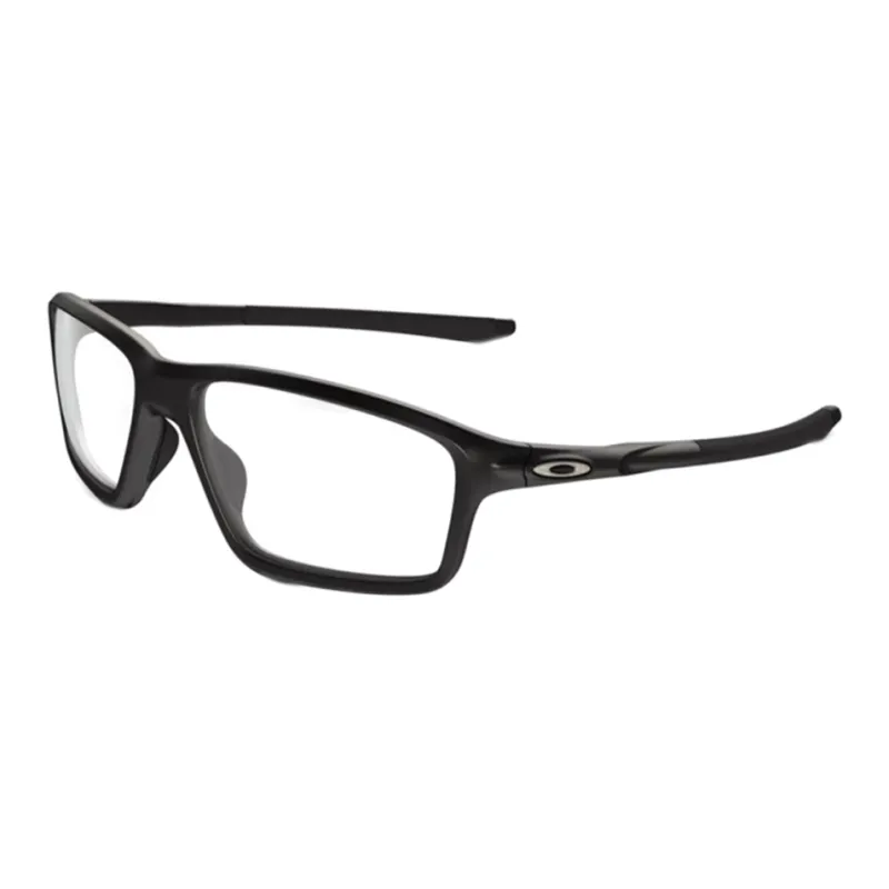 Oakley TR/Memory Plastic Irregular Shape Eyeglass Frames Unisex Black-0