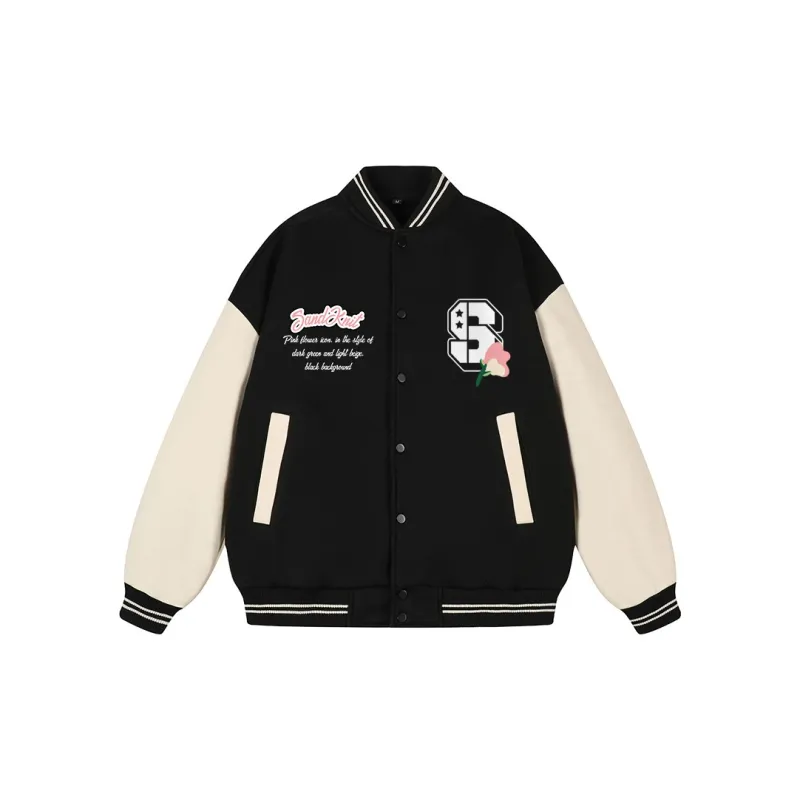 SandKnit Baseball Jacket Unisex-2