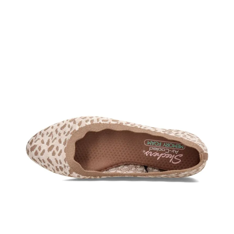 Skechers Cleo 2.0   Uninhibited Anti Slip Wear Resistant Low Top Casual Shoes Women's Beige Brown-2