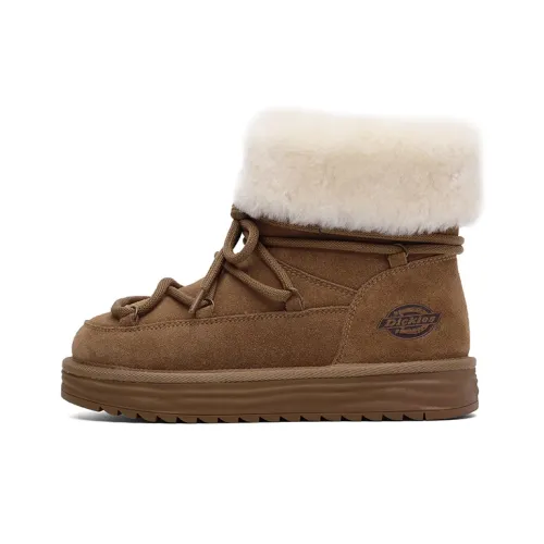 Dickies Snow Boots Women's Yellow Brown