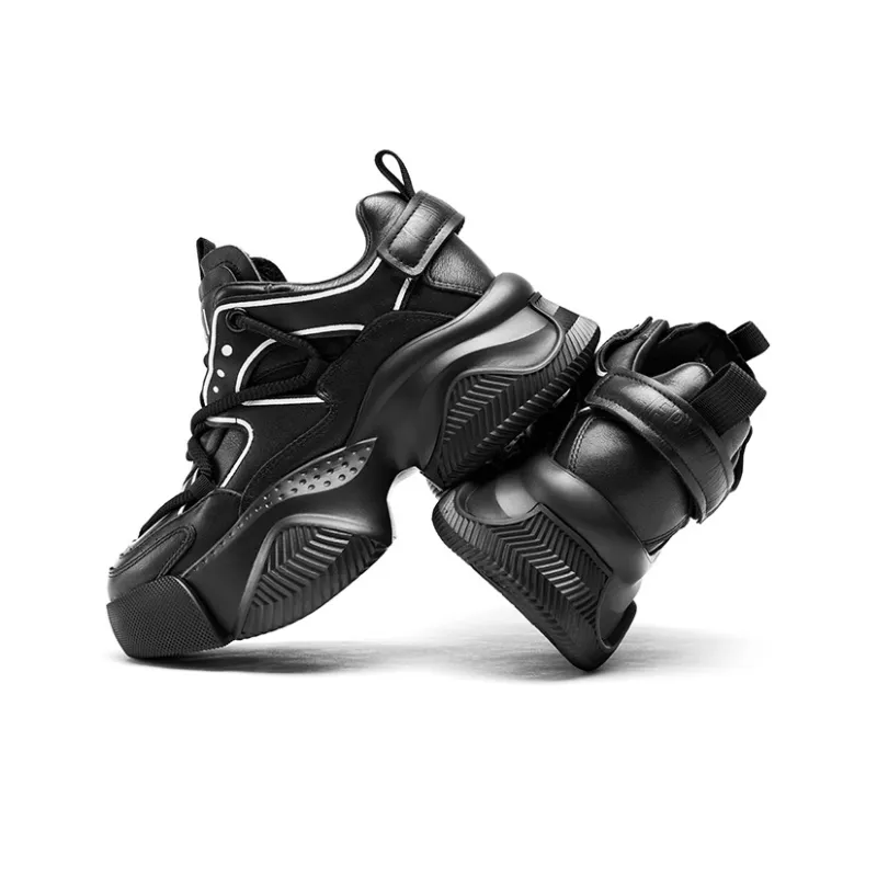 CHERYKALLY Height Increasing Low-Top Chunky Sneakers Women's 6.5cm-8