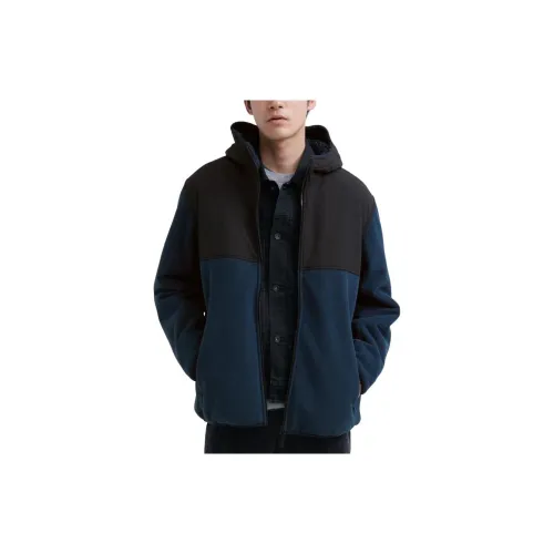 UNIQLO Sweatshirts Unisex Dark Blue -68