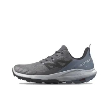 SALOMON OUTpulse Cushioned Slip Resistant Low Top Outdoor Shoes Men's Magnet Gray