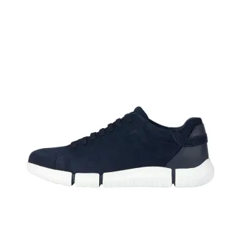 GEOX Low Top Skateboard Shoes Men's Marine Blue