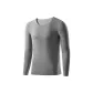 [Seamless Round Neck]Gray