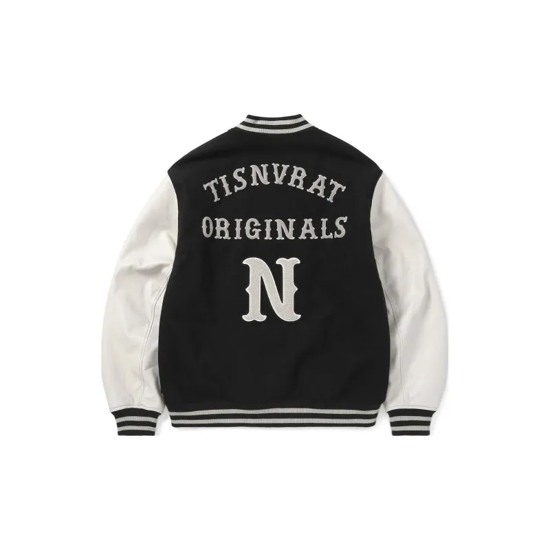 Thisisneverthat FW23 Baseball Jacket Unisex Marine Blue-1