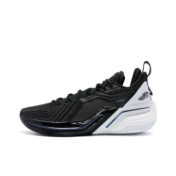 XTEP Jeremy Lin Three Generations JLIN3 Wear Resistant Low Top Basketball Shoes Men's Black White