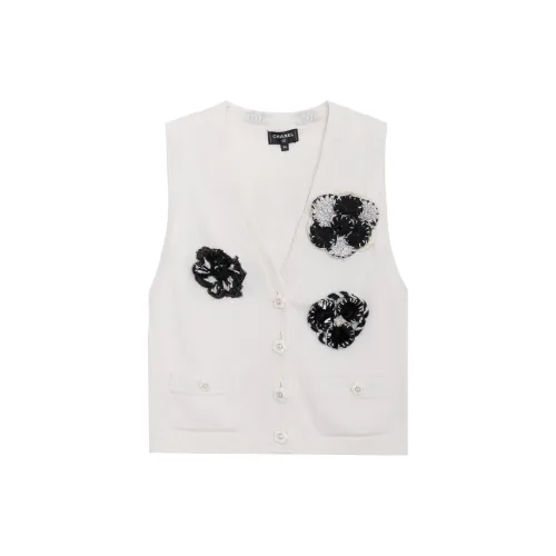 CHANEL Knitwear Women's White