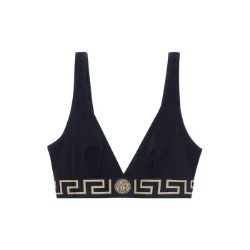 VERSACE Greca Boarder Bralette