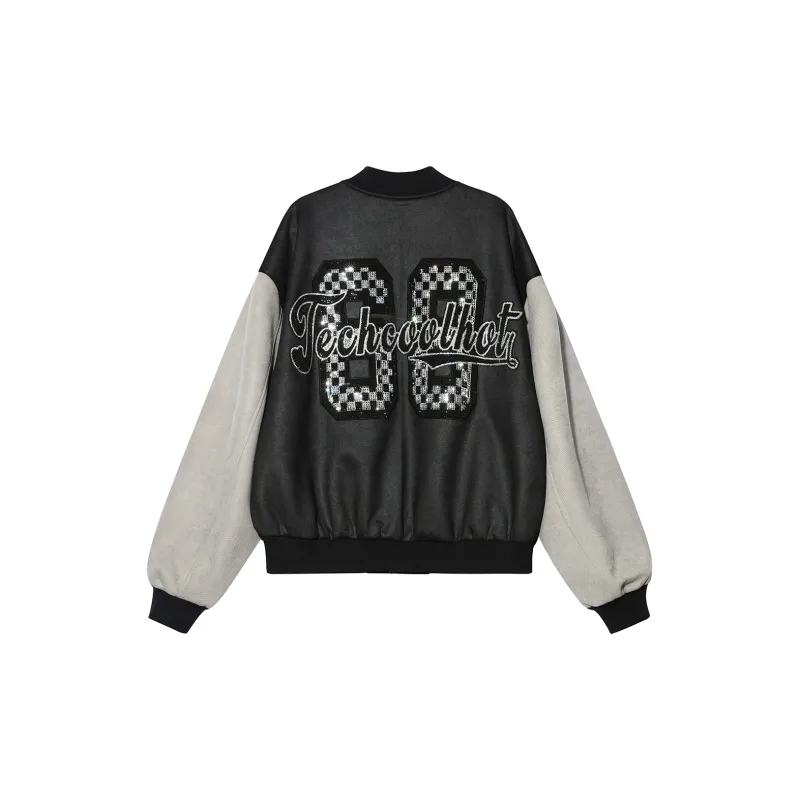 TCH Jackets Unisex Black With Silver Logo-1