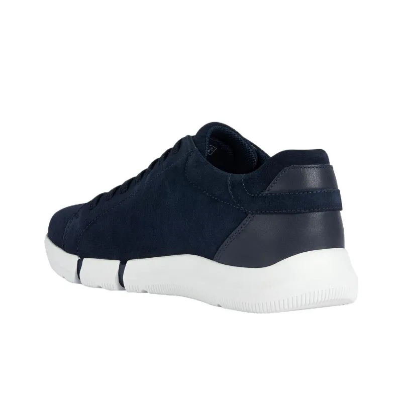 GEOX Low Top Skateboard Shoes Men's Marine Blue-3