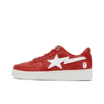 BAPE A BATHING APE Bape Sta Low #3 Line Camo Red