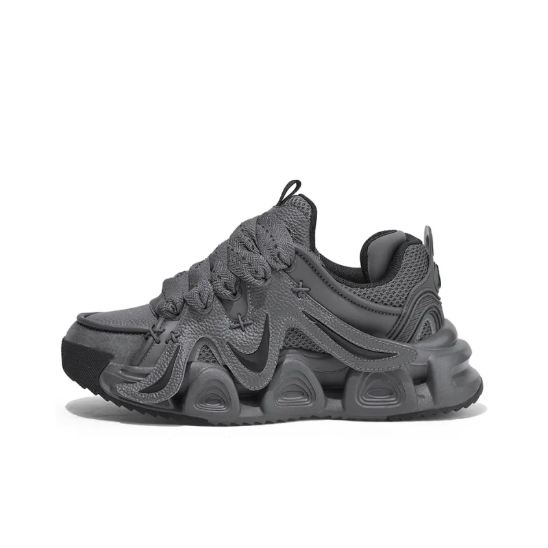 Masongarments Windstorm Collection Chunky Sneakers Unisex Low Top Phantom Gray-0