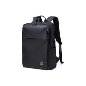 GOLF Synthetic Leather Backpack Large Size Men's Black