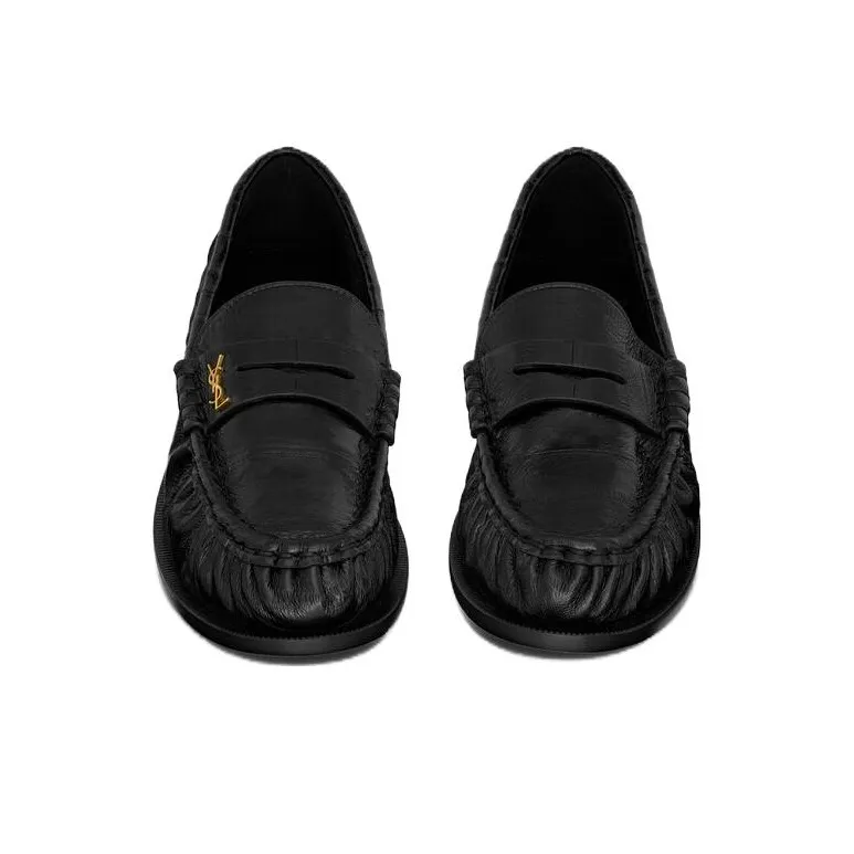 SAINT LAURENT Le Loafer Penny Slippers Women's-4