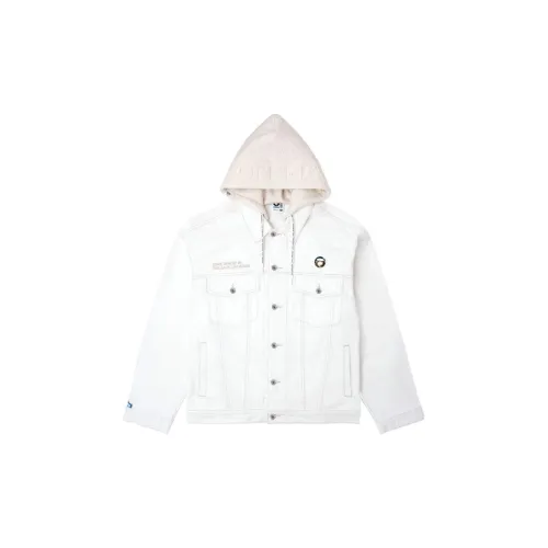 Aape Denim Jackets Men IVX/White