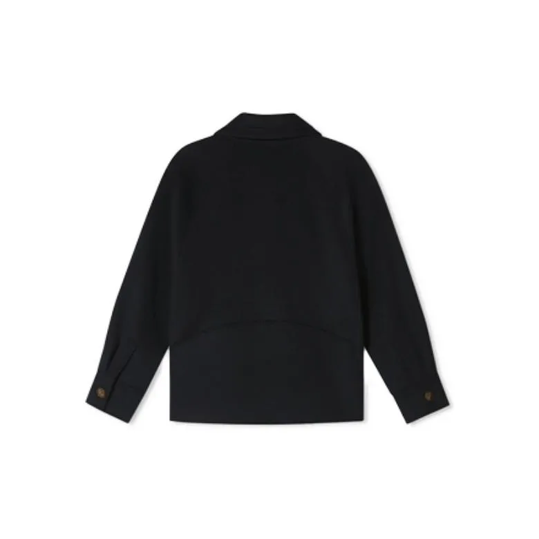 PSALTER Coats Women's Navy Blue-1