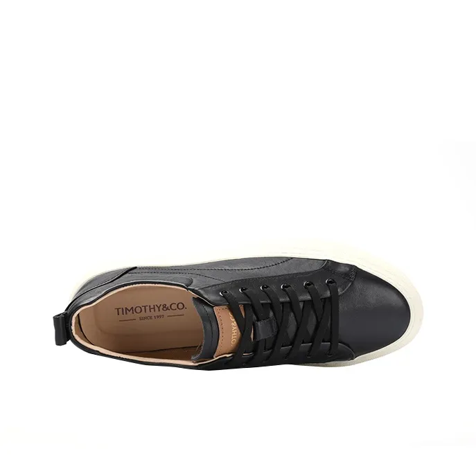 TIMOTHY&CO. Low-Top Casual Shoes Men's Black-4