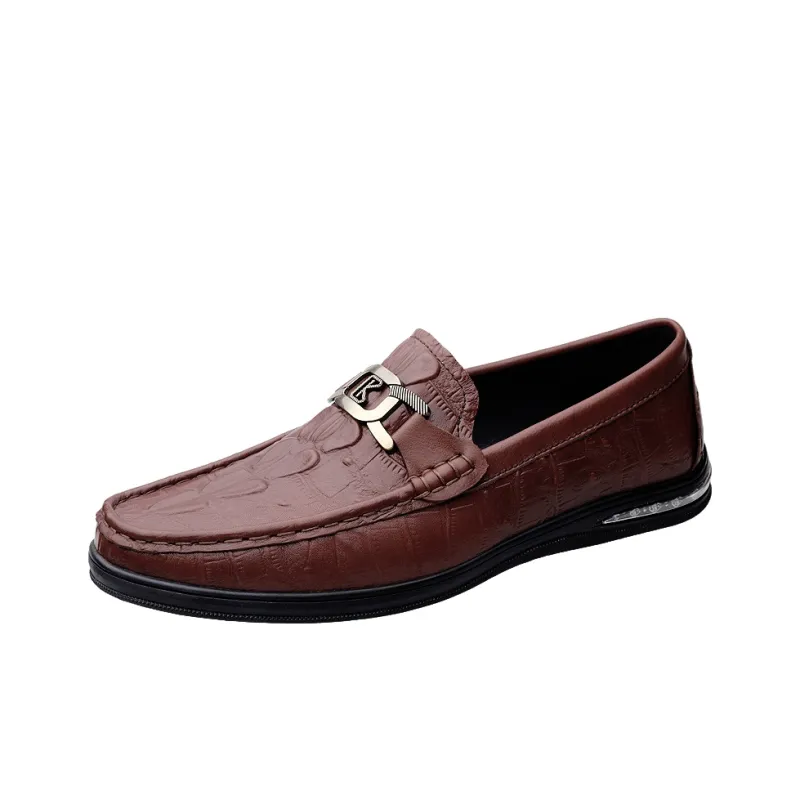 CKVUSAMG Gommino Loafers Unisex Black/Burgundy/Scarlet-8