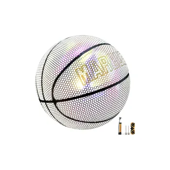 MARBURY PU Basketball Moon White Size 7 Reflective Unisex
