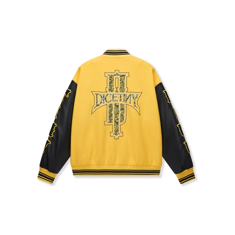 DICETINY Jackets Unisex Bright Yellow-1