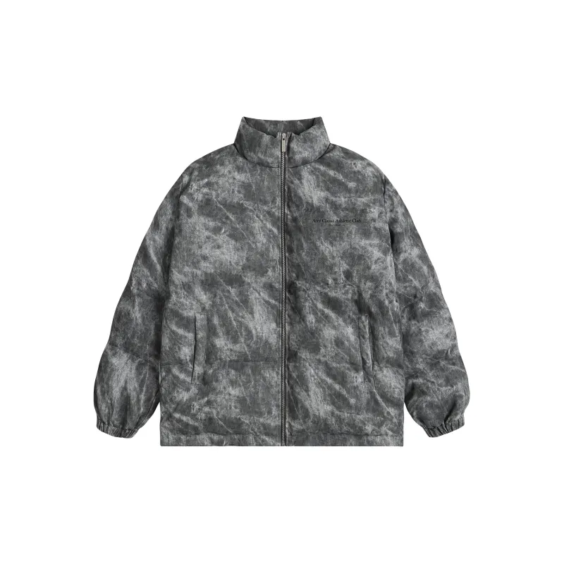 Atry Alphabet Slogan Series Puffer Jackets Unisex-1