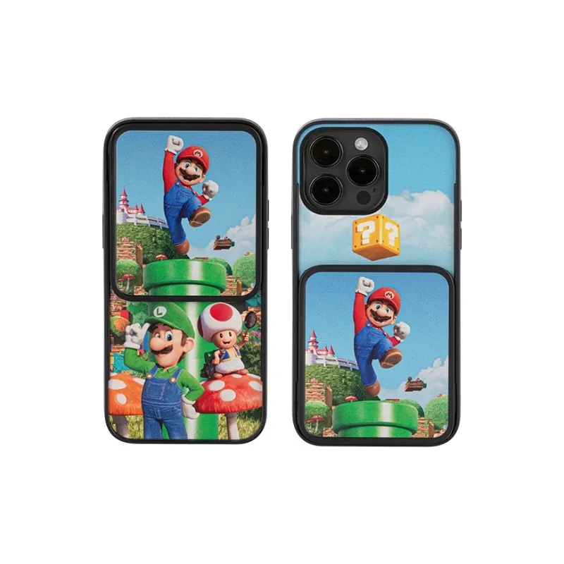 POP MART Super Mario Collection Luigi Toad Toad Sliding Trend-Based Products-1