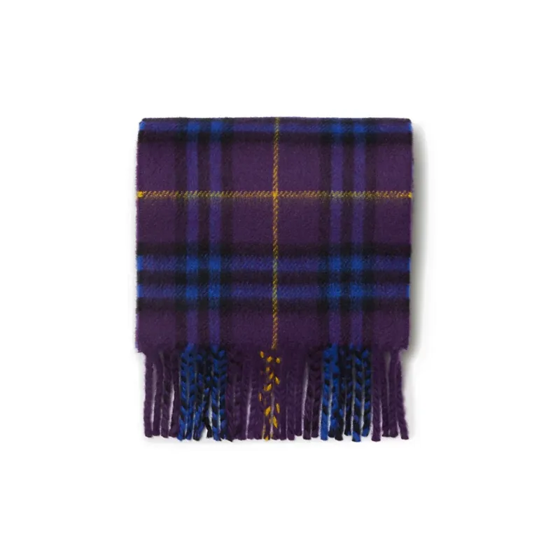 Burberry Knit Scarves Unisex Purple-2