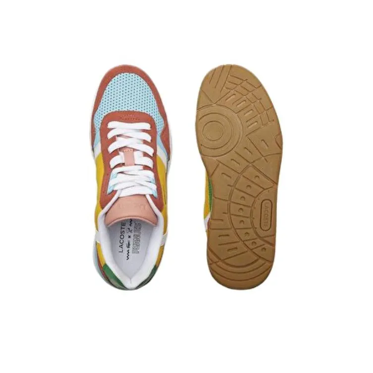 LACOSTE Low Top Skateboard Shoes Women's Multicolor-5