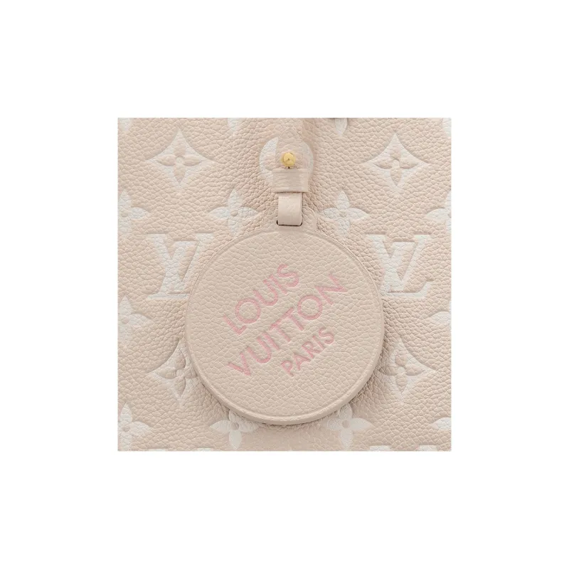 LOUIS VUITTON Onthego Mm Rose Beige-4