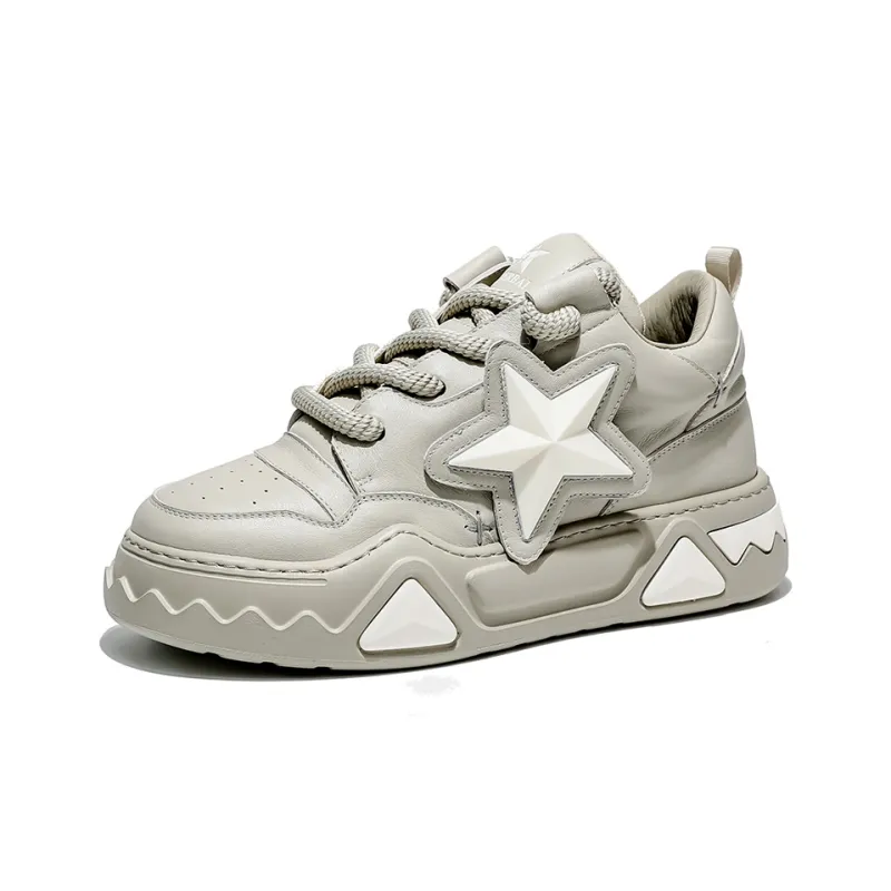 MOERBAI Skateboard Shoes Unisex Low Top White Black/White Yellow/White Blue/Gray-19