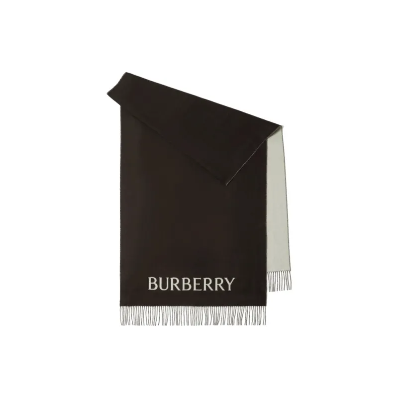 Burberry Rose print Cashmere Scarf-0