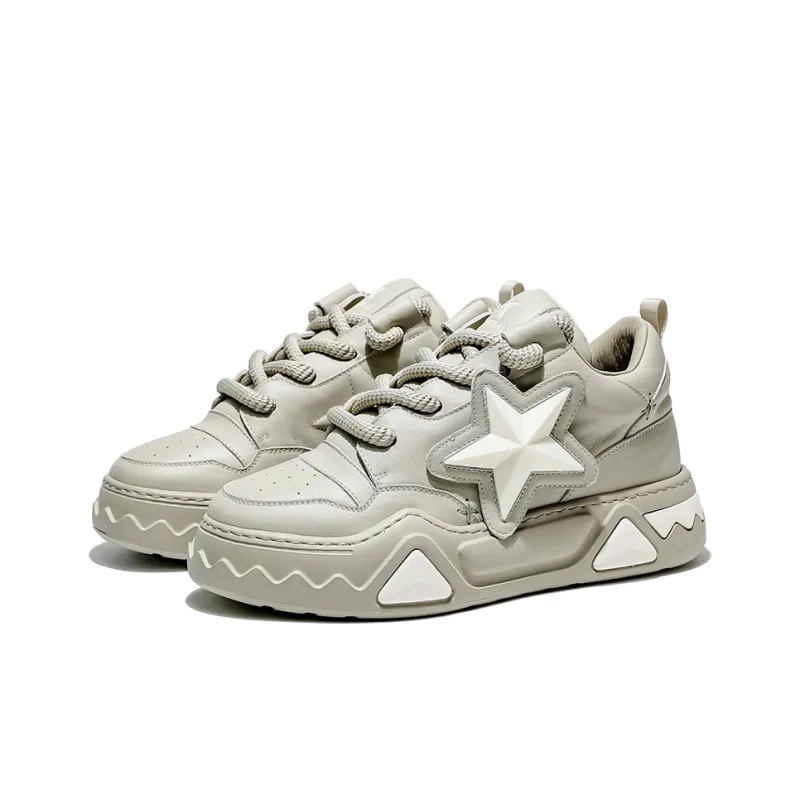 MOERBAI Skateboard Shoes Unisex Low Top White Black/White Yellow/White Blue/Gray-21